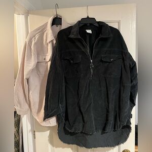 2 FOR 1 corduroy shirts